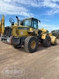 Used Loader ready to go,Used Komatsu Loader under blue sky,Used Loader in yard,Front of used Loader